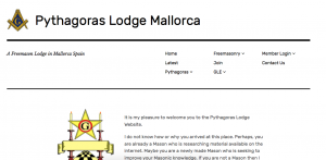 Freemason website design in Spain
