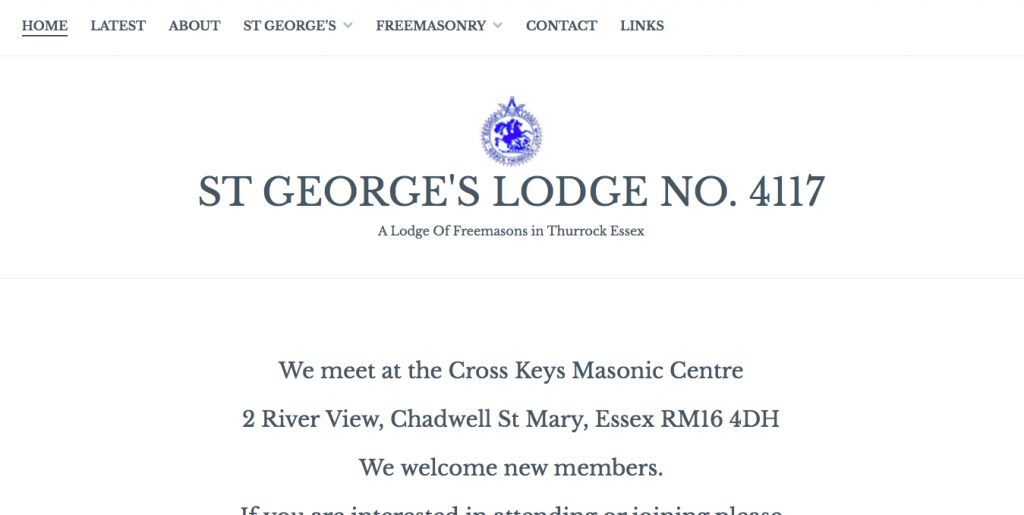 St Georges Lodge 4117