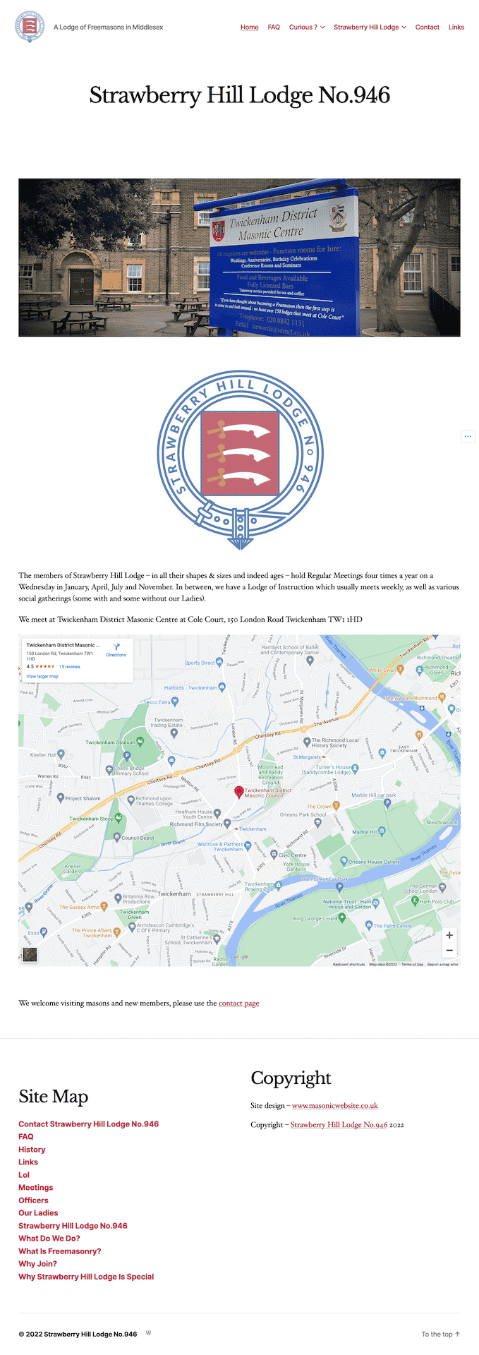 What happens at a Freemason meeting? Masonic site